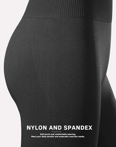 Ensemble de sport pour femme : Leggings de compression haute, soutien-gorge de sport long à maintien élevé, idéal pour la gym, le fitness et la course à pied - Product Image 3
