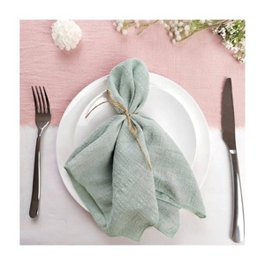 DTG Direct Usine Meilleur Prix 100% Coton Biologique Indien Exportateurs GOTS Certificat Beige Linge de Table Linge Vente Chaude Serviette - Product Image 4