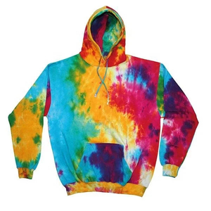 Nueva llegada, nuevo diseño, sudaderas con capucha Tie Dye para hombre, material suave, conjunto 100% poliéster, calidad premium, directo de fábrica, sudaderas con capucha Tie Dye. - Product Image 1