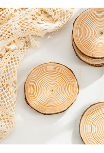 Portavelas de Madera de Pino Hecho a Mano, Soporte para Velas de Té Natural, Decoración Rústica para Mesa de Boda, Centro de Mesa, Adorno de Escritorio - Product Image 2