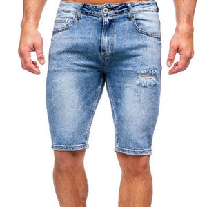 Pantalones Cortos Casuales para Hombre, 100% Algodón, Ligeros, de Secado Rápido, Transpirables, Cómodos, con Cintura Elástica, Diseño para Deportes - Product Image 1