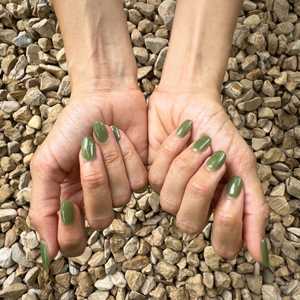 สติ๊กเกอร์ติดเล็บเจลกึ่งสำเร็จรูป คุณภาพระดับซาลอน แท้ 100% จากเกาหลี สีพื้น ไม่ผสมส่วนผสมจากสัตว์ ปราศจากการทดลองกับสัตว์ ปลอดสารพิษ - Product Image 5