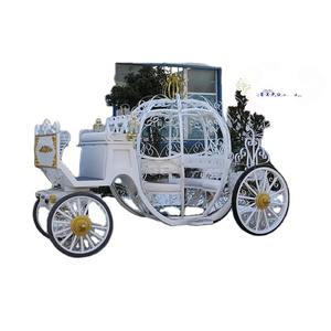 DSTEXPORTS Carruaje de Caballos para Bodas Estilo Cenicienta, Último Modelo de Carruajes Reales Tirados por Caballos, Fabricante, Carruaje de Metal en Venta - Product Image 1