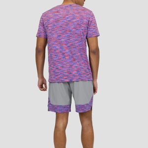 เสื้อยืดโลโก้สั่งทำพิเศษสำหรับฤดูร้อน ผ้าเจอร์ซีย์คอตตอน 100% 200 กรัม ระบายอากาศได้ดี แห้งเร็ว ยืดหยุ่น เหมาะสำหรับการฝึกกีฬา เสื้อยืดผู้ชาย - Product Image 3