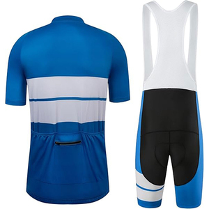Tenue de cyclisme personnalisée de haute qualité pour hommes, vêtements d'équipe de cyclisme d'été, combinaison de cyclisme à prix avantageux - Product Image 6