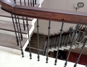 Balaustres Decorativos de Hierro Forjado para Escaleras, Balaustres Metálicos para Barandillas de Escaleras Interiores y Exteriores, Proyectos de Construcción de Viviendas - Product Image 2