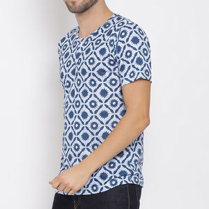 T-shirts unisexes en gros de haute qualité pour hommes, t-shirts personnalisés 100 % coton, t-shirts vierges à manches courtes pour hommes - Product Image 2