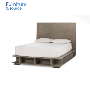 เตียงควีนไซส์ผ้าหุ้มเบาะพร้อมโครงไม้โอ๊คนอนหลับสบายเหมาะสำหรับเตียงโรงแรม-จากโรงงานเวียดนาม - Product Image 1