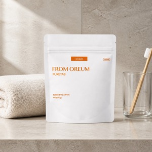 [FROM OREUM] Pasta de Dientes Sólida para Viajes, Paquete de Recarga para Cuidado Bucal Diario, Producto de Cuidado Personal - Product Image 3