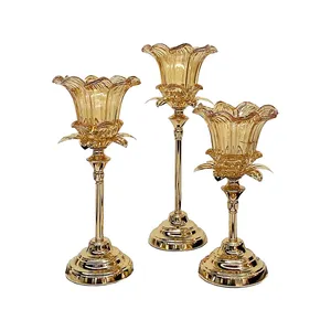 Luxury <b>Gold</b> <b>Lantern</b> Wedding Reception Event Centerpiece Decoration Premium Eco-Friendly Handmade Stainless Steel Zahid Exports - Product Image 1