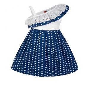 ชุดเดรสเด็กผู้หญิงแบบถักหลายชั้นสไตล์เจ้าหญิงน้อย ผ้าฝ้ายแฟนซี ปี 2025 รับผลิตแบบ OEM บริการขายส่งจากบังกลาเทศ รับสั่งทำตามแบบ - Product Image 1