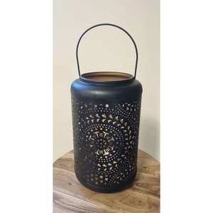 Wholesale Custom Cutwork Moroccan Style Handmade Metal Votive Candle Holder for Christmas Home Decorations - Product Image 6