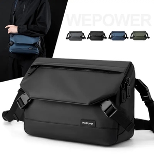 Sac bandoulière homme tendance, grande capacité, pour extérieur, sac à main mode, vente en gros - Product Image 4