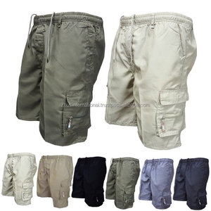 Haute qualité coton/Polyester mode décontracté hommes été Sport Shorts grande taille Slim Fit respirant séchage rapide solide Cargo | - Product Image 2