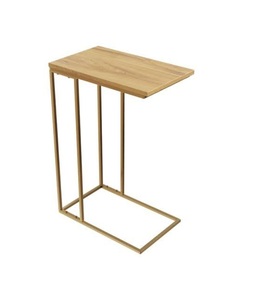 โต๊ะกาแฟทำจากเหล็กรูปทรงกลมโต๊ะทำจากโลหะตกแต่งสไตล์โบราณ - Product Image 3