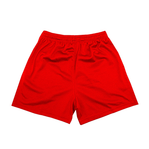 Shorts en maille tricotée 100 % polyester avec cordon de serrage, personnalisables avec logo OEM, impression numérique, pour femmes (gym, course à pied) et hommes (basketball) - Product Image 2