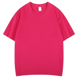 Camiseta de Cuello Redondo y Manga Corta Unisex de Algodón Peinado para Verano, con Logotipo Bordado Personalizado OEM de Fábrica BD China - Product Image 3