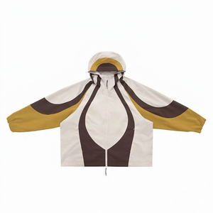 Conjunto de Chaqueta y Pantalones Cortavientos Bordados Personalizados Unisex de Primera Calidad, Chaqueta y Pantalones de Invierno de Algodón Premium - Product Image 2