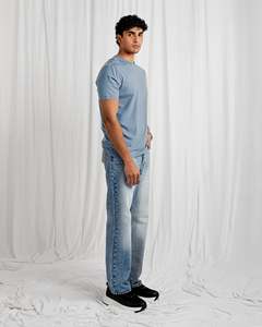 Camiseta de Manga Corta para Hombre, Peso Pesado, Algodón Premium, Duradera, Lisa, Personalizable, Fabricante OEM - Product Image 2