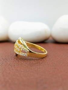 แหวนแต่งงานทรงกลมเจียระไนแบบบริลเลียนท์ประดับเพชร D'VINS JEWELS รุ่นทันสมัย สีโรสโกลด์ เพชรเพาะเลี้ยงสีขาว D เติมเงินและทองคำ ได้รับการรับรอง - Product Image 3