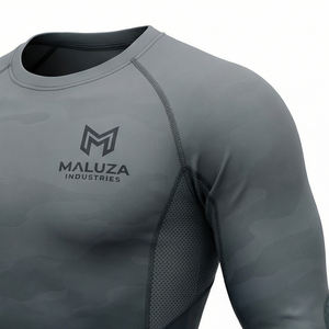 Camiseta de Manga Larga Transpirable de Compresión Titan Shield para Hombre, para Gimnasio, Entrenamiento Táctico, Rendimiento, MALUZA Industries Performance EdgeX - Product Image 5