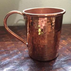 Mug en cuivre pur à 100 %, écologique, pour usage domestique, garde les boissons chaudes/froides pendant 6 à 12 heures, compatible lave-vaisselle et micro-ondes - Product Image 6