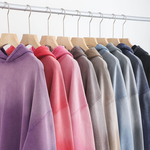 Sweat-shirt à capuche pour homme, coupe classique, couleur unie, coton French Terry, décontracté, pour l'automne - Product Image 4