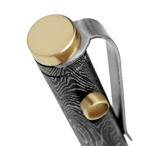 ปากกาเหล็กดามัสกัสทำมือสุดหรู พร้อมด้ามไม้ ของขวัญสำหรับธุรกิจ สำนักงาน และนักสะสม - Product Image 6