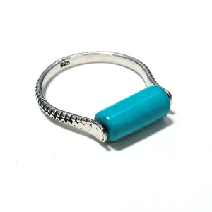 Natural Turquoise Gemstone <b>Ring</b> Solid 925 Sterling Silver <b>Ring</b> <b>Adjustable</b> Handmade <b>Ring</b> for Women - Product Image 1