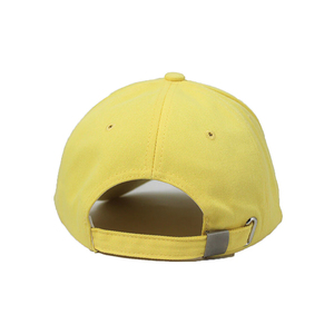 Best Quality Unisex <b>Denim</b> Baseball Cap Yellow Color Polyester Cotton <b>Material</b> Personalized Adult Size 5 Panel Four Seasons - Product Image 3