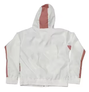 Custom Men's Solid Nylon Windbreaker Tracksuit Set Full <b>Zip</b> <b>Hooded</b> Jacket Track Pants Lightweight Breathable Sportswear OEM ODM - Product Image 4