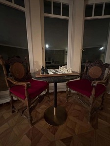 ILAHI's Eco-Friendly Rustic Polished Rectangle <b>Chess</b> <b>Board</b> Game 100% Handmade Pure Wood Animal/Love Style Customized Size <b>Chess</b> - Product Image 2