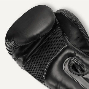 Nouveaux gants de boxe en cuir très demandés, durables, légers, respirants, avec support de poignet à fermeture auto-agrippante - Product Image 5