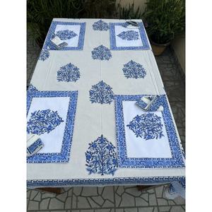 ผ้าปูโต๊ะผ้าฝ้ายพิมพ์ลายเครื่องใช้บนโต๊ะอาหารงานแฮนด์เมดเสื่อสำหรับใส่อาหารสำหรับงานเลี้ยงงานแต่งงานงานปาร์ตี้ค็อกเทลสั่งขนาดได้ - Product Image 3