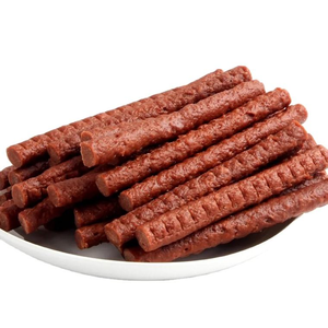 ขายส่งแท่งเนื้อวัวคุณภาพสูง 100% ออร์แกนิคธรรมชาติ สำหรับสัตว์เลี้ยงสูงวัย คาร์โบไฮเดรตต่ำ ไขมันต่ำ แคลอรีต่ำ อบแห้ง ทำด้วยมือ บรรจุในถุง MULTI CRAFT - Product Image 4