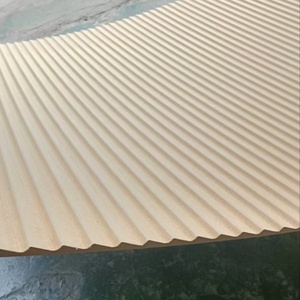 Linh Hoạt Tường Bảng Điều Khiển Sáo Rắn Gỗ Trang Trí Cong Tường Ốp Hiện Đại 3D Hội Đồng Quản Trị Âm Thanh Thanh Đá Tròn Nửa Tường Bảng Điều Khiển - Product Image 3