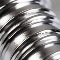 Bouchon de vidange d'huile moteur et de carter en acier inoxydable magnétique industriel nickelé, filetage métrique M8, pour voitures