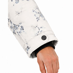 Veste parka d'hiver décontractée pour femmes avec capuche, construction coupe-vent, tissu polyester de qualité supérieure et fabrication OEM ODM disponible - Product Image 4