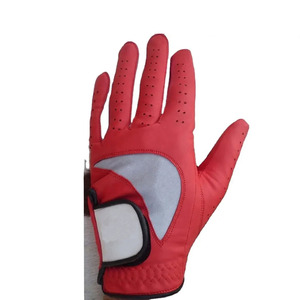 PROVEN ENTERPRISES White Cabretta Leather Luxury Golf <b>Glove</b> Stretcher Adjustable Wrist Strap Button Closure Hand <b>Grips</b> - Product Image 1