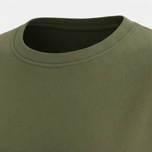 T-shirt court de sport respirant en coton pour femme avec logo personnalisé – Idéal pour l'été, uni, tendance, vêtement de sport et équipement de gym - Product Image 4