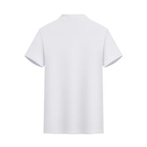 เสื้อยืดผู้ชายปักโลโก้ตามสั่ง สำหรับกอล์ฟ วิ่งกลางแจ้ง ผ้าแดครอน ไซส์ใหญ่ ชุดทำงาน ขายส่ง - Product Image 2