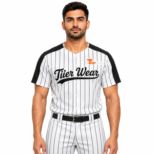 Meilleur design nouvelle arrivée Offre Spéciale imprimée personnalisée Haute qualité Sublimation vêtements d'hiver Baseball Softball Uniforme Pour Adultes - Product Image 4