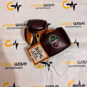 Guantes de Boxeo de Primera Calidad, Estilo Único Hecho a Medida, Sin Boxeo No Hay Vida, Cuero Vacuno Original, Fabricación Profesional - Product Image 4
