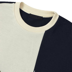 Sudadera básica de cuello redondo de algodón mezclado de alta calidad, de secado rápido y transpirable, para hombre, con mangas regulares. - Product Image 3