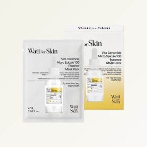 แผ่นมาส์กหน้าเกาหลี Whatiforskin Vita Ceramide micro Spicule 100 Essence Face Mask 10 ชิ้น ผลิตในเกาหลี แผ่นมาส์กหน้าเกาหลี - Product Image 5