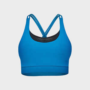 High Quality Lightweight Women's Sports Bra Custom Logo Printed Breathable Quick Dry Sustainable Yoga Active Wear High Support - Product Image 6