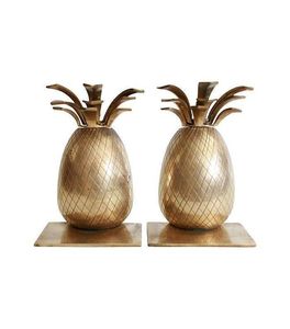 Ornement de table en laiton fait main en forme d'ananas, centre de table pour hôtel, restaurant, mariage et décoration d'événements - Product Image 1