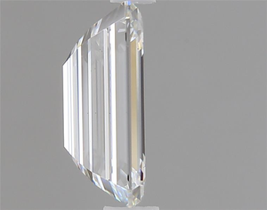 Pendentif bague de mariage solitaire en diamant CVD de laboratoire taille émeraude 10 carats, couleur F, certifié IGI, clarté VVS2, excellente taille - Product Image 2