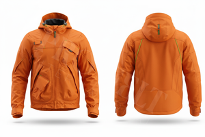 เสื้อแจ็คเก็ตมอเตอร์ไซค์แบบมีฮู้ดสำหรับฤดูหนาว ป้องกันลม มีหลายกระเป๋า ผลิตจากผ้า softshell  ออกแบบโลโก้ได้ตามต้องการ สำหรับขี่มอเตอร์ไซค์ - Product Image 5