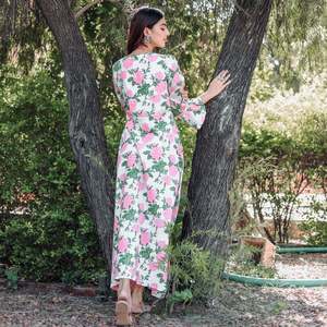 Robe florale rose Taffy respirante taille XS - Product Image 3